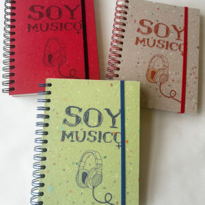 Cuaderno grueso «Soy músic@»