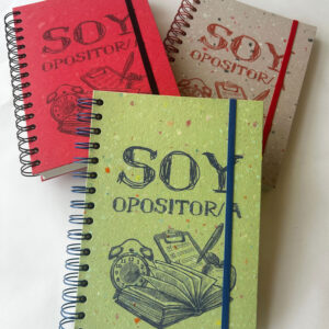 Cuaderno grueso «Soy opositor@»