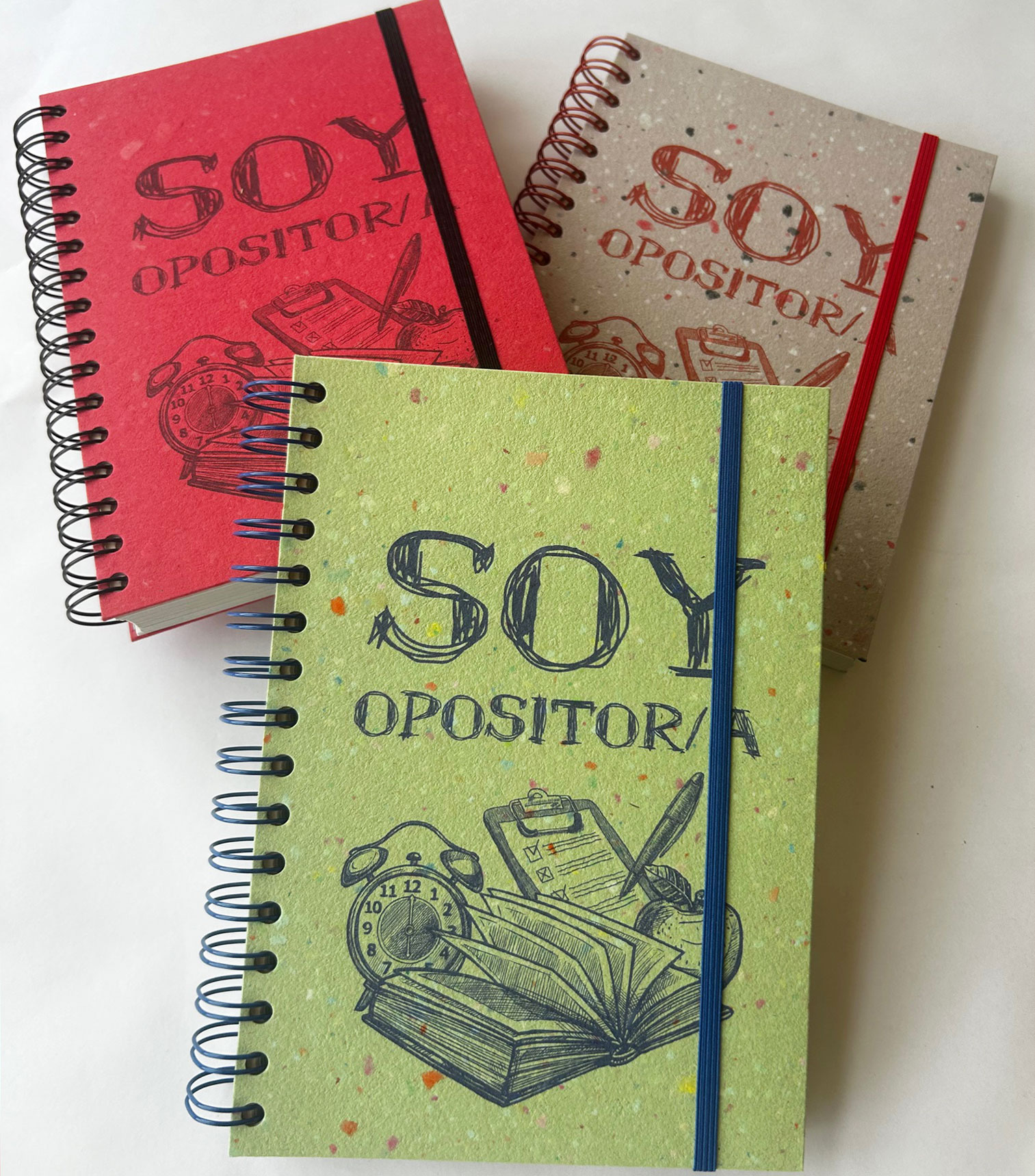 Cuaderno grueso "Soy opositor@"
