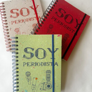 Cuaderno grueso «Soy periodista»