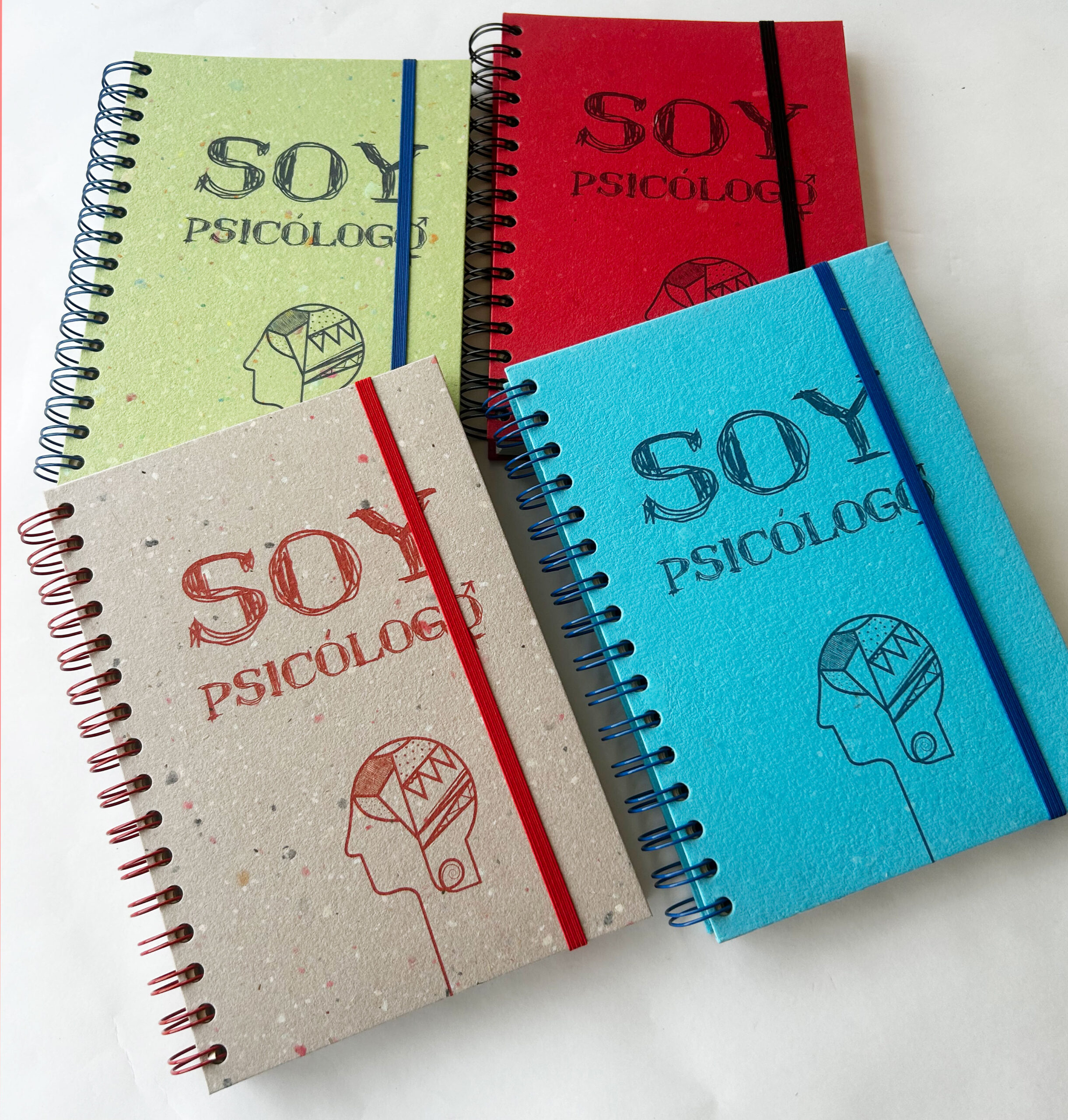Cuaderno grueso "Soy psicólog@"