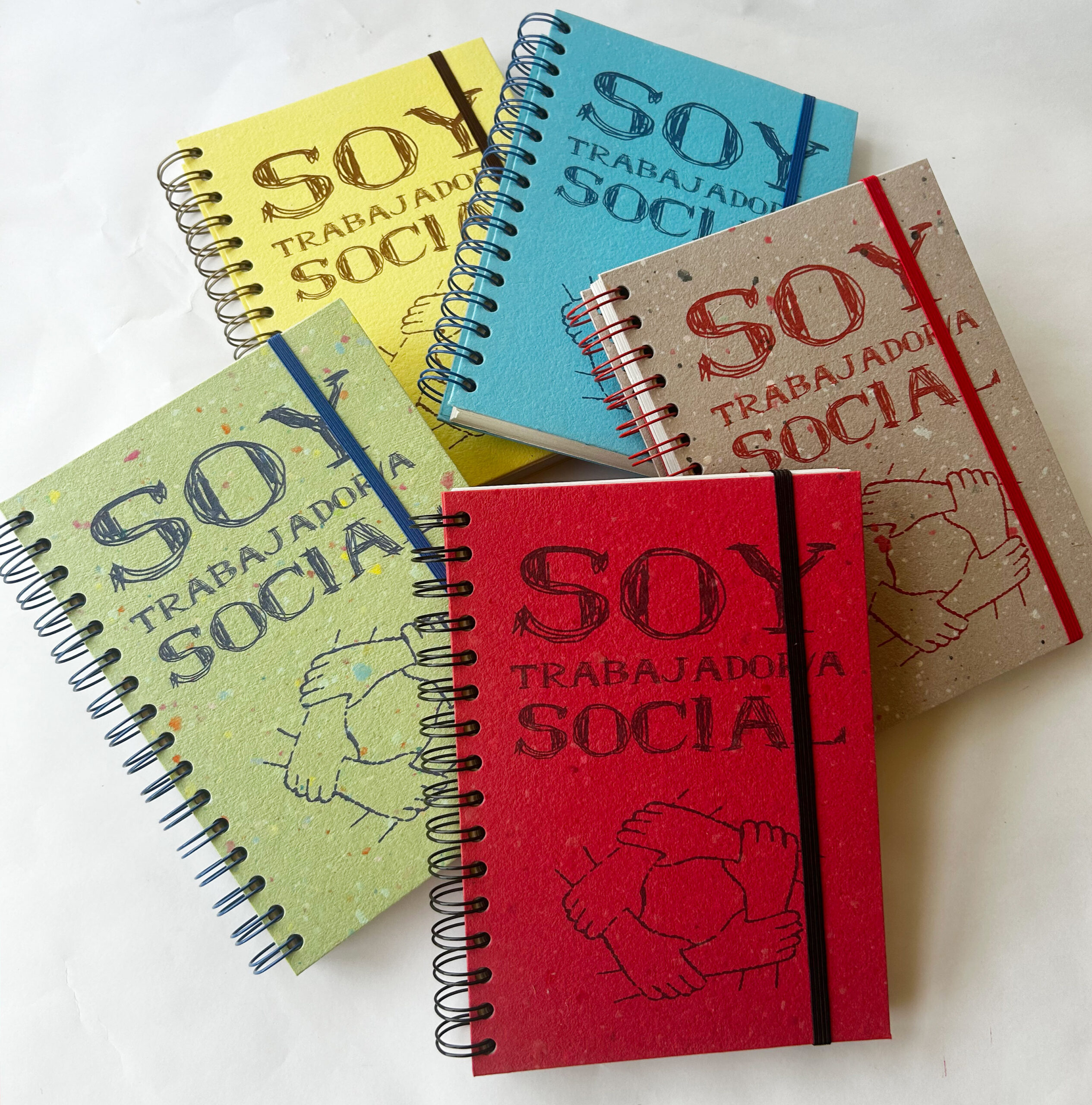 Cuaderno grueso "Trabajador@ social"